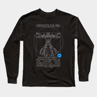 Vitruvian Prime twitter verified Long Sleeve T-Shirt